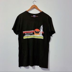 Bootleg Vintage Waylon Jennings T Shirt Country